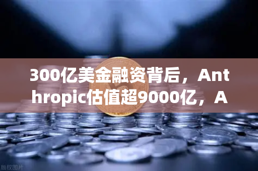 300亿美金融资背后，Anthropic估值超9000亿，AI泡沫还是新起点？